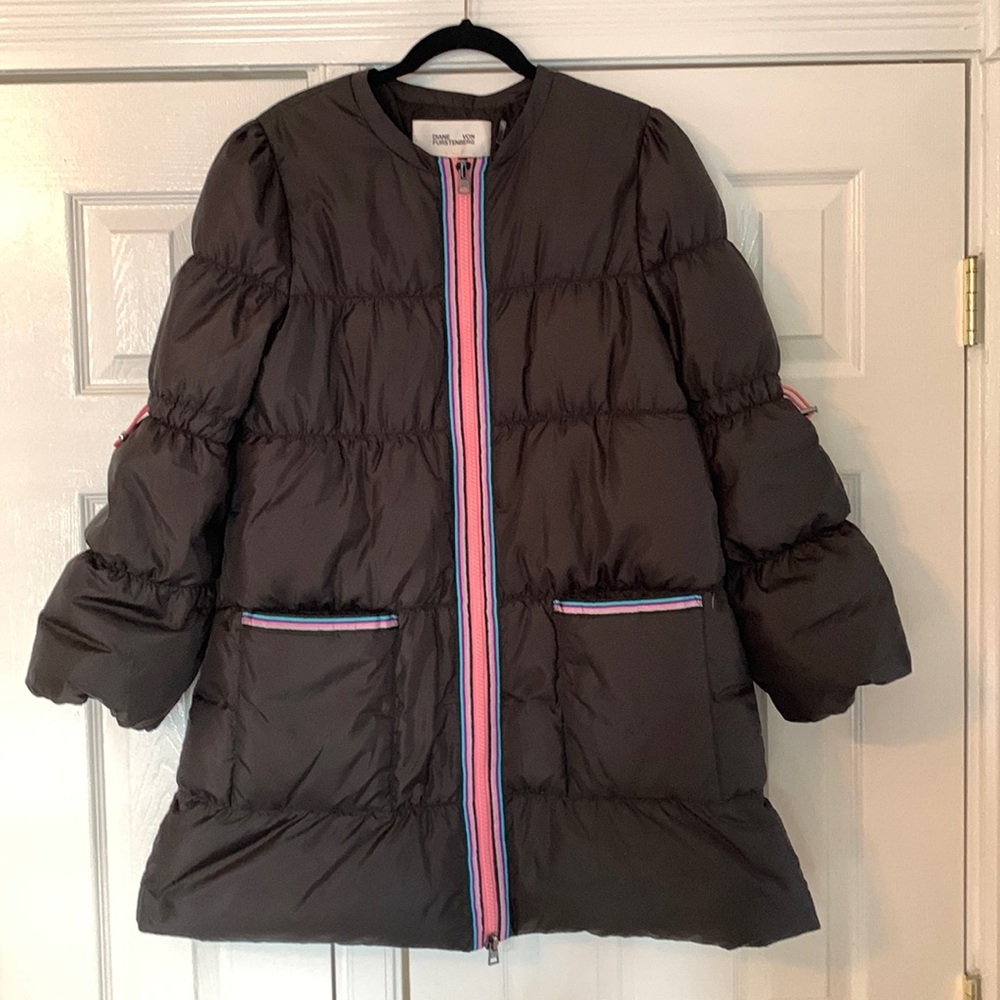 Diane Von Furstenberg Down Puffer Coat